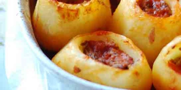 Fırında Patates Dolması Tarifi ve Malzemeleri