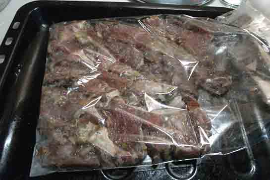 Fırın Poşetinde Et Tarifi ve Malzemeleri