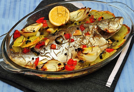 Fırında Lüfer Tarifi ve Malzemeleri