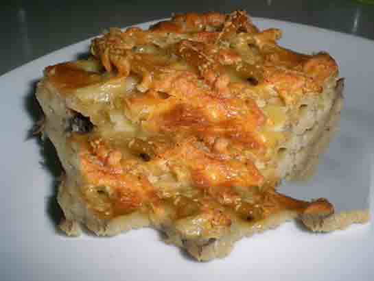 Fırında Mantarlı Makarna Tarifi ve Malzemeleri