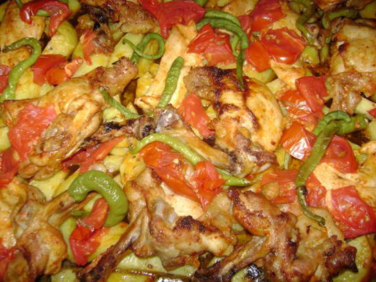 Fırında Tavuk Patates Tarifi ve Malzemeleri